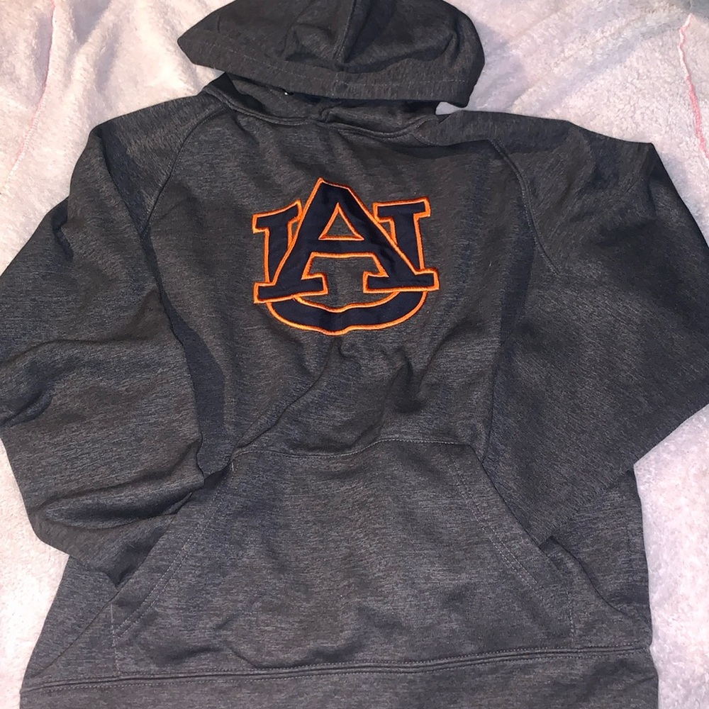 Men’s size medium grey UA Auburn University hoodie